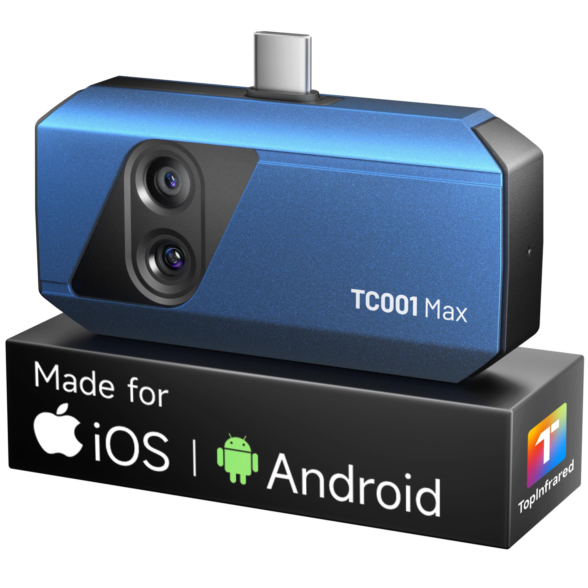 Topdon Tc001 Thermal Camera - TOPDON TC001 Max デュアルレンズサーマルカメラ 512x384 超高解像度サーマルイメージャー