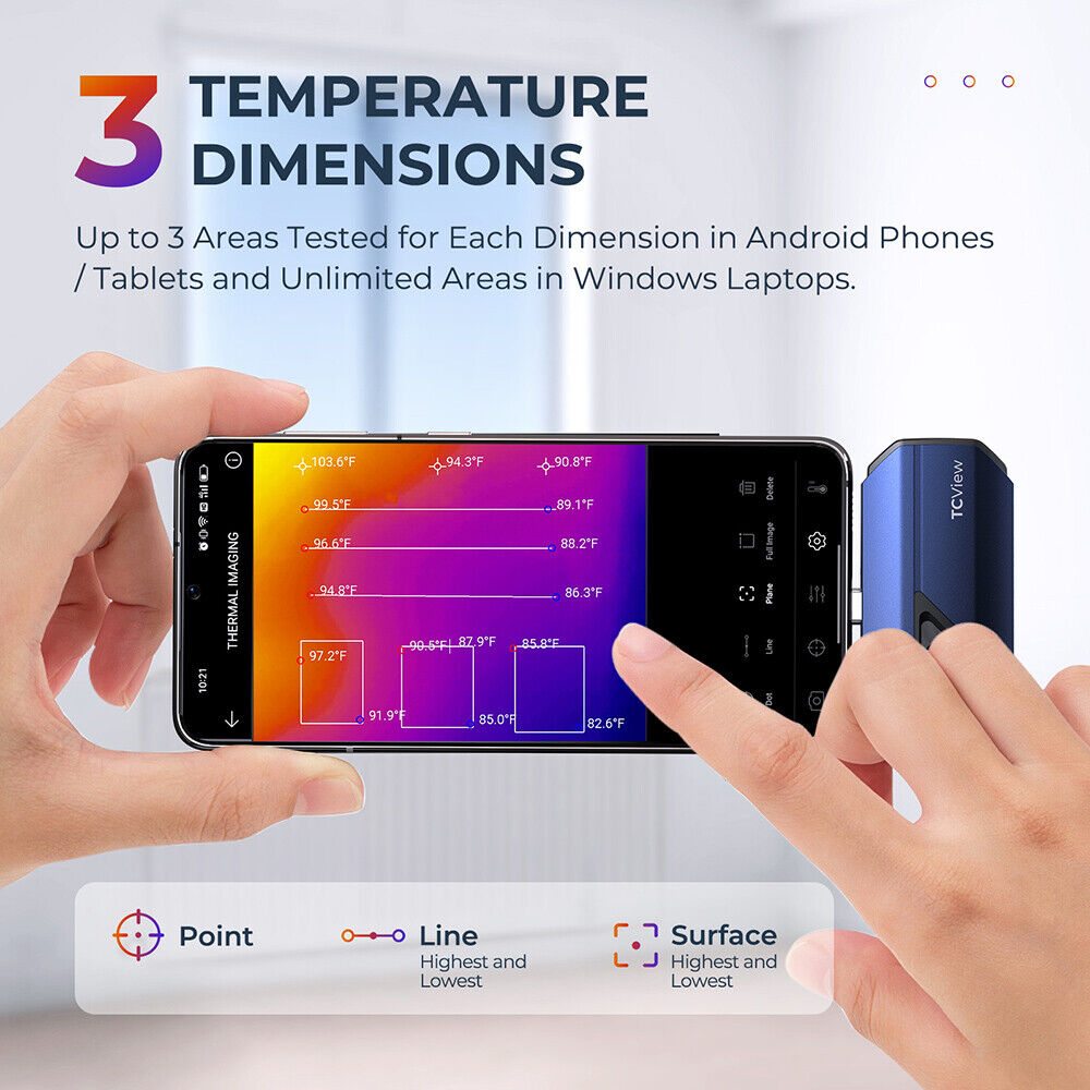 Topdon-サーマルカメラc001,画像256x192,高 - Topdon Tc001 Thermal Camera のレビューと価格