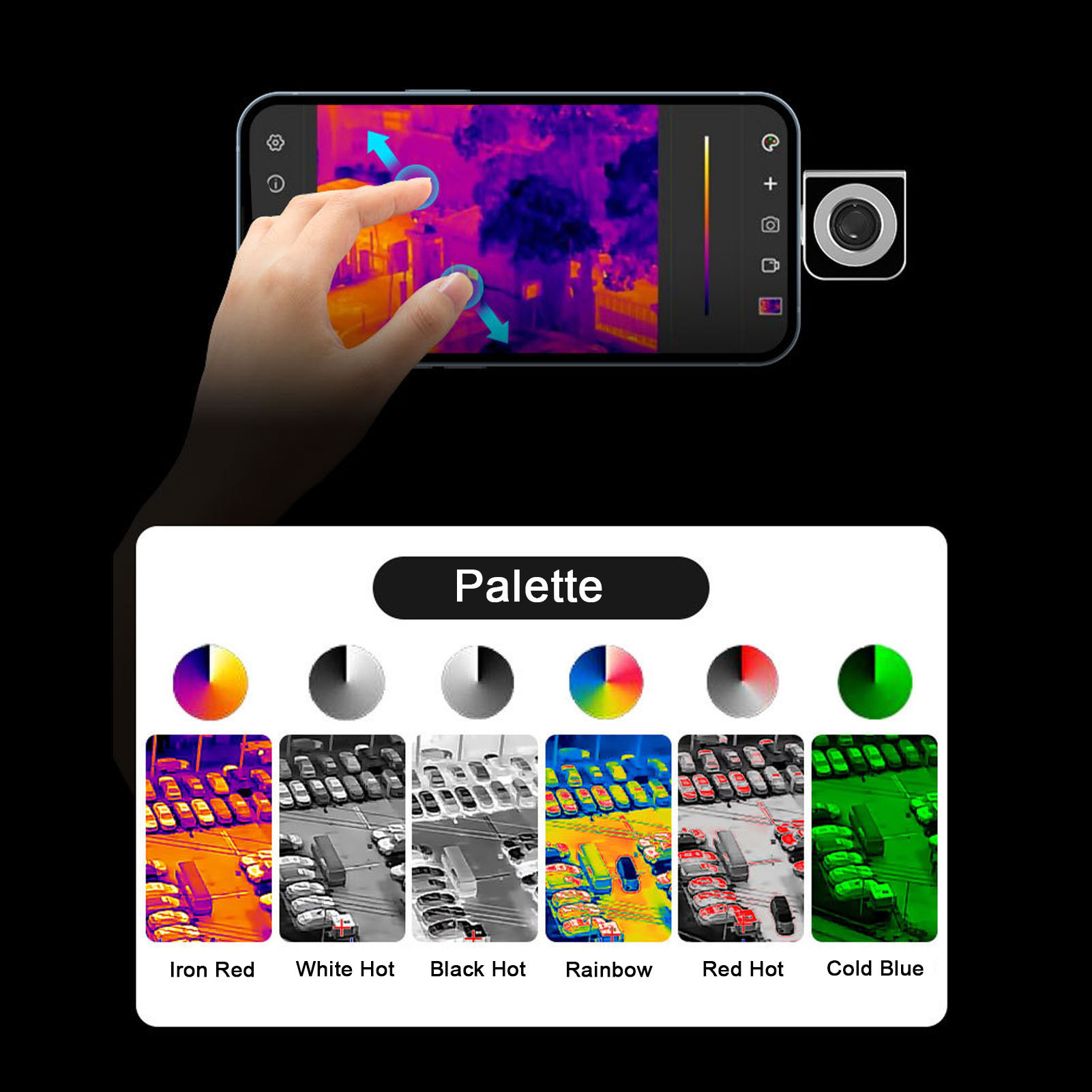 サーマルカメラ 256x192 解像度 25Hz IP54  - Thermal Imaging Camera 256X192 のレビューと価格