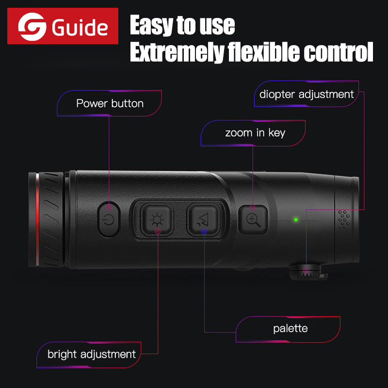 狩猟用ハンドヘルド熱ビジョンスコープ,単眼赤外線ガイド,td - Hunting Thermal Imaging Scope のレビューと価格
