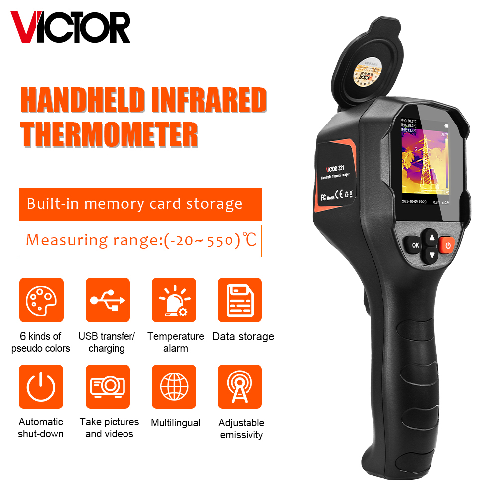 VICTOR サーマルイメージャー TISR 240x240 - Nf 521 Thermal Imaging Camera のレビューと価格