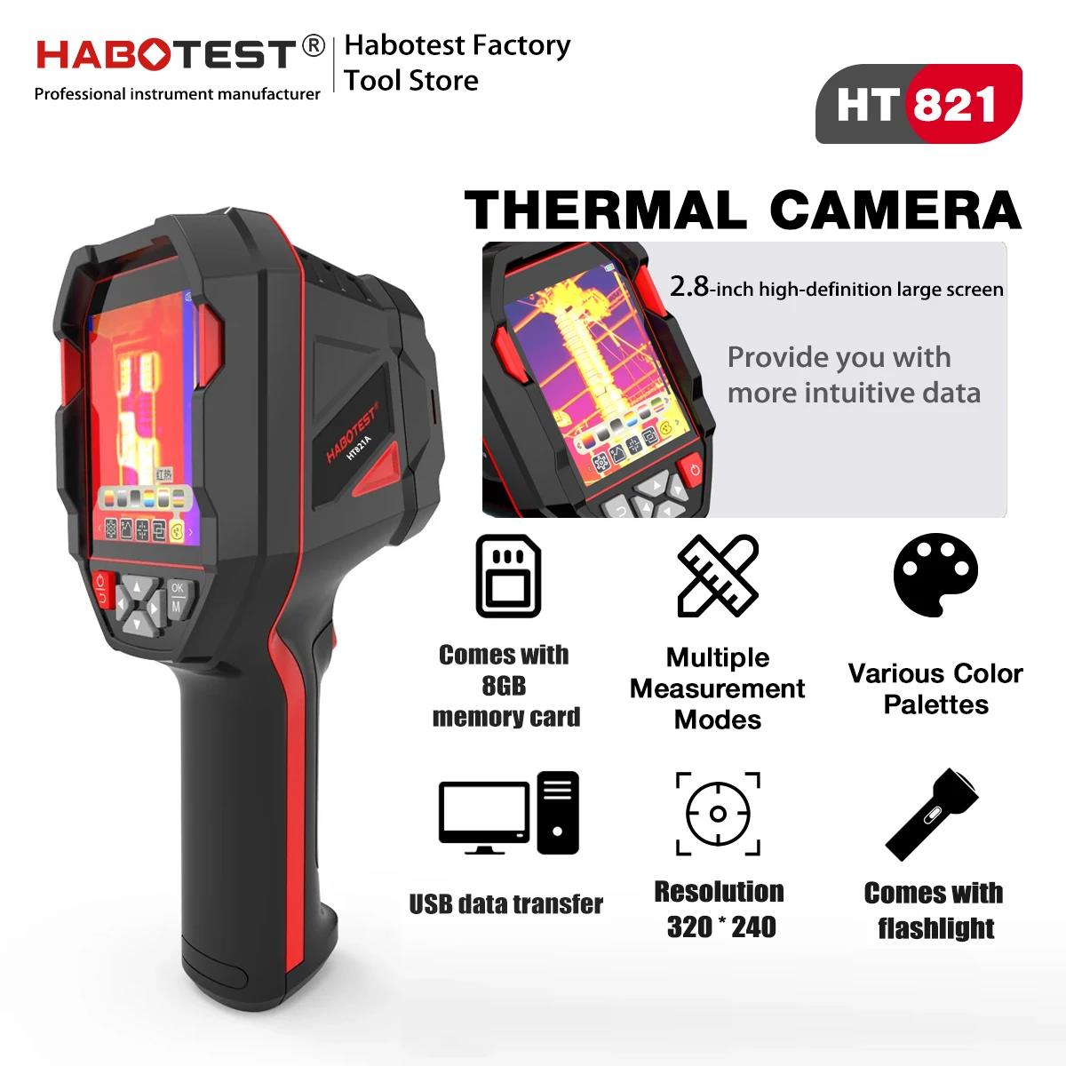 HABOTEST HT821A サーマルカメラ 96 × 9 - Nf 521 Thermal Imaging Camera のレビューと価格