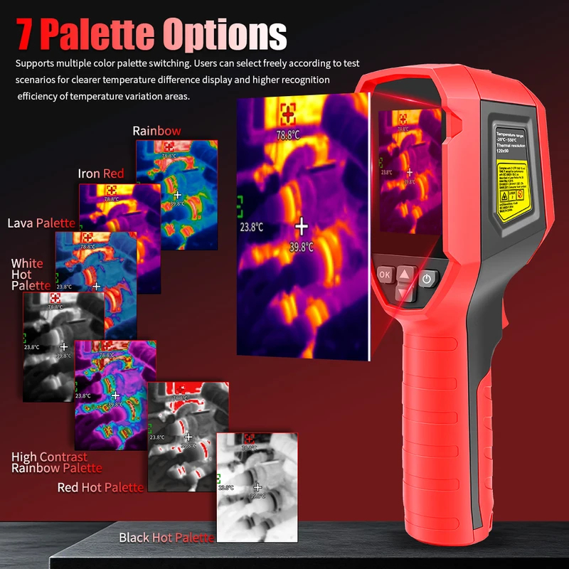 UNI-T UTi120S PLUSサーマルカメラ 超赤外線 - Nf 521 Thermal Imaging Camera のレビューと価格