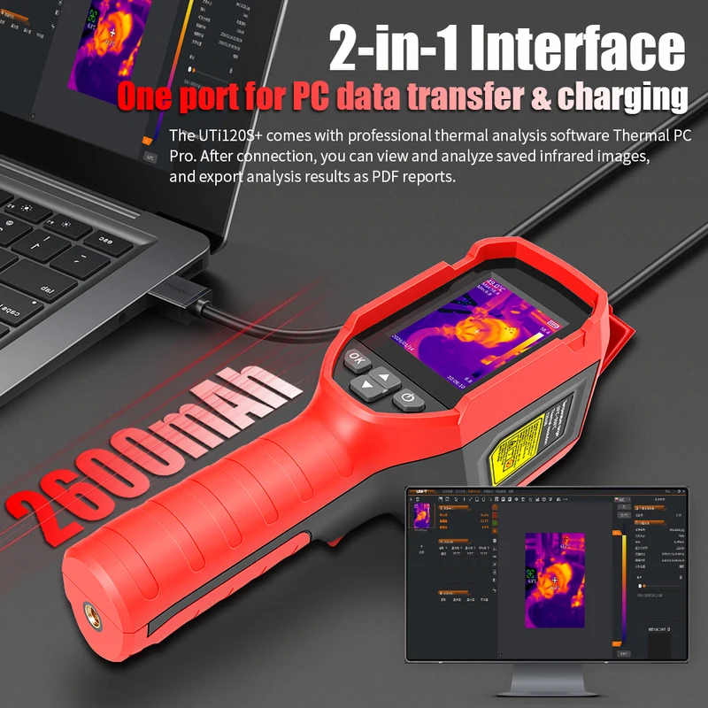 UNI-T UTi120S PLUSサーマルカメラ 超赤外線 - Nf 521 Thermal Imaging Camera のレビューと価格