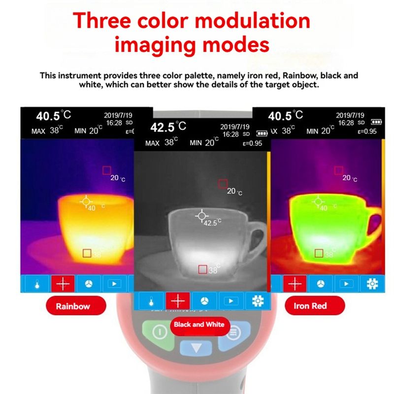 新型 Shown-NF-521 サーマルカメラ ポータブル赤 - Nf 521 Thermal Imaging Camera のレビューと価格