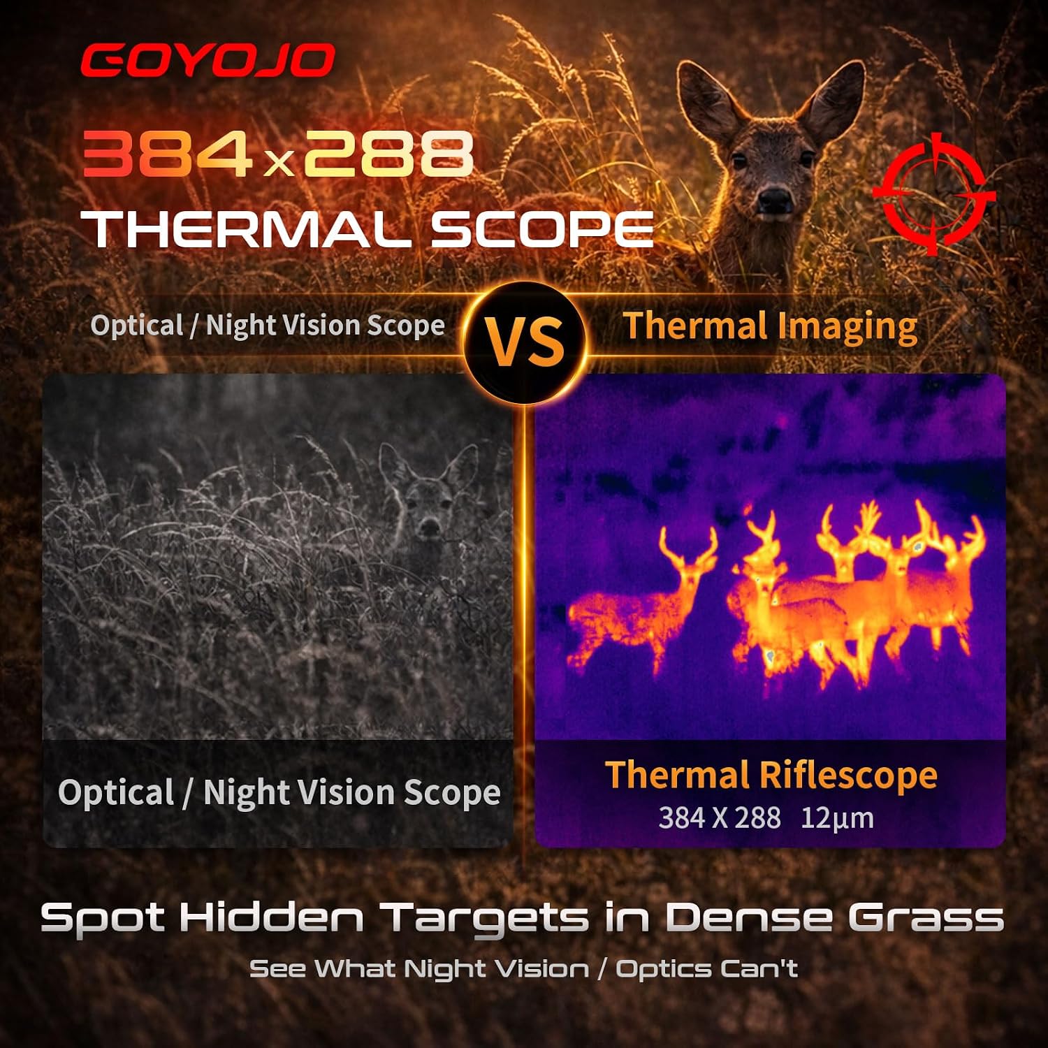 GOYOJO G325 G315 狩猟用サーマルイメージング - Hunting Thermal Imaging Scope のレビューと価格