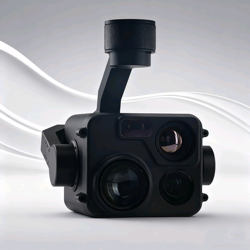 3軸ジャイロドローンジンバルHD EOカメラ赤外線サーマルイ - Thermal Imager Drone Gimbal のレビューと価格