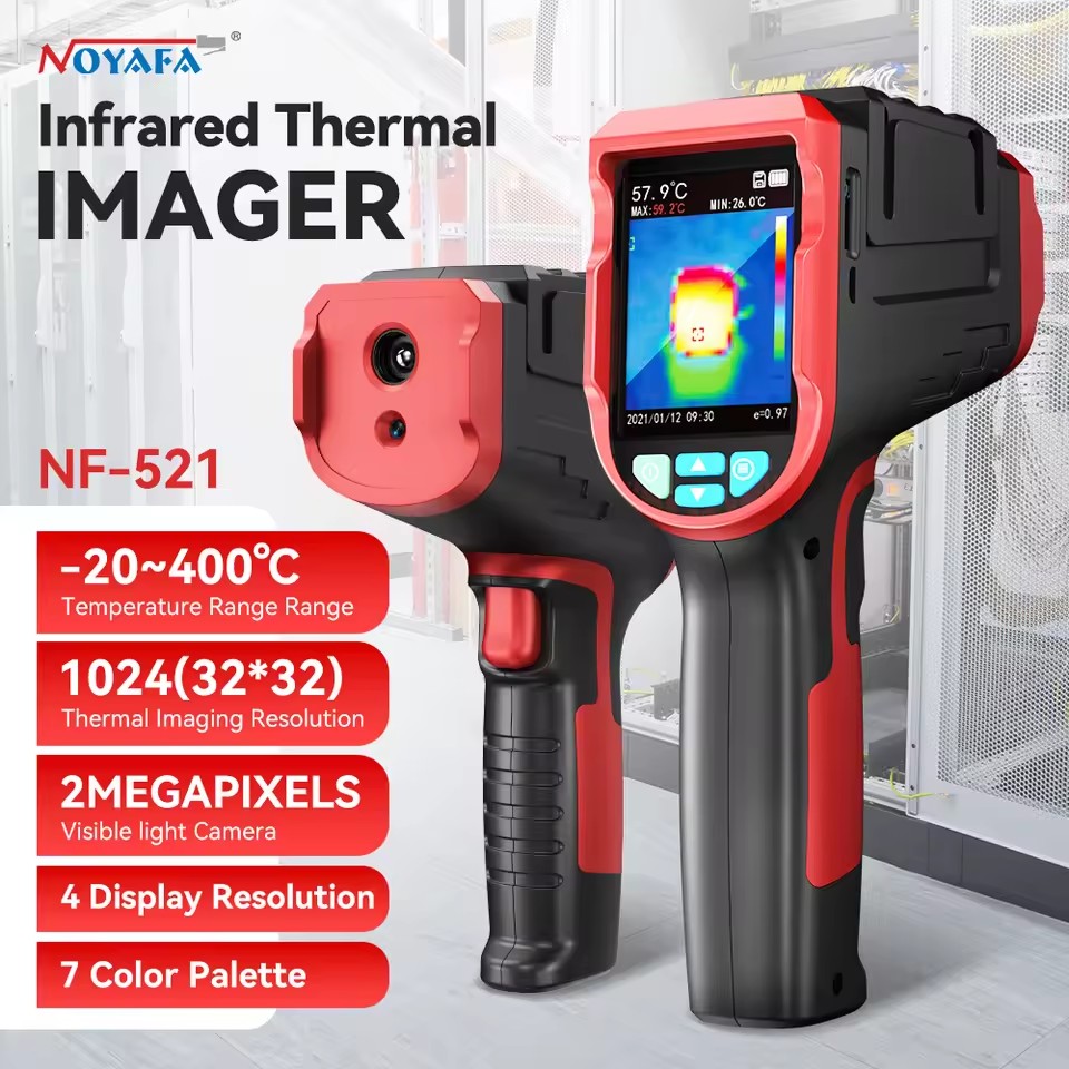 Noyafa NF-521 赤外線サーマルカメラ床暖房検出器 - Underfloor Heating Thermal Detector のレビューと価格