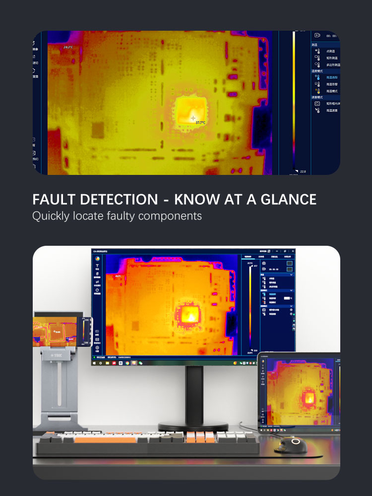 TBK R2202 熱画像分析装置 折りたたみ式 PCB加熱 - Thermal Imager Pcb Repair のレビューと価格