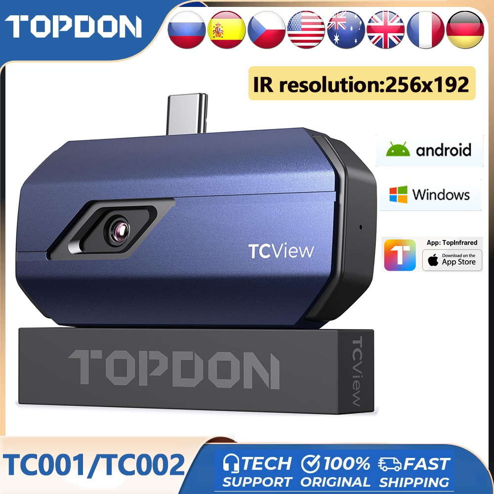 TOPDON TC001/TC002/TC002C DUOサ - Topdon Tc001 Thermal Camera のレビューと価格