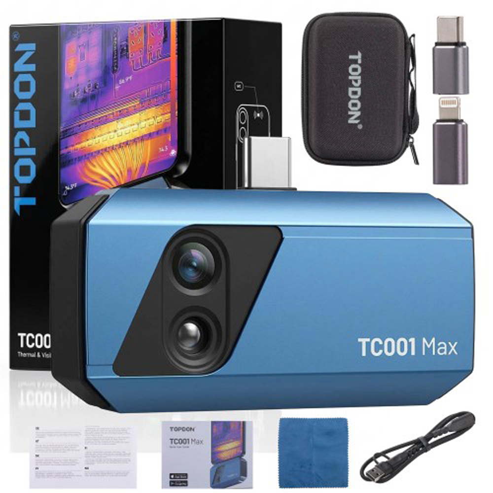 TOPDON TC001 Max デュアルレンズサーマルイメ - Topdon Tc001 Thermal Camera のレビューと価格